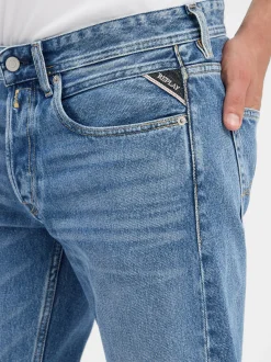 Replay Herren Jeans - Grover in medium stone