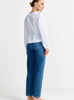 Rich & Royal Damen Jeans in blue stone - Länge: lang