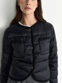Rich & Royal Damen Steppjacke in schwarz