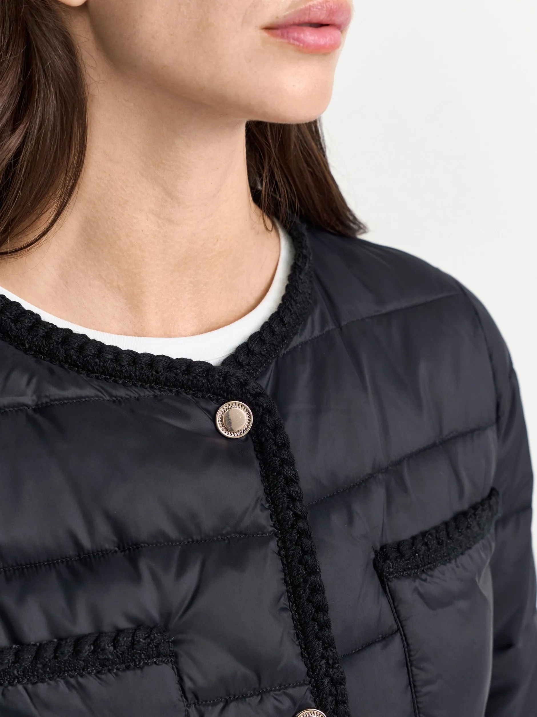 Rich & Royal Damen Steppjacke in schwarz
