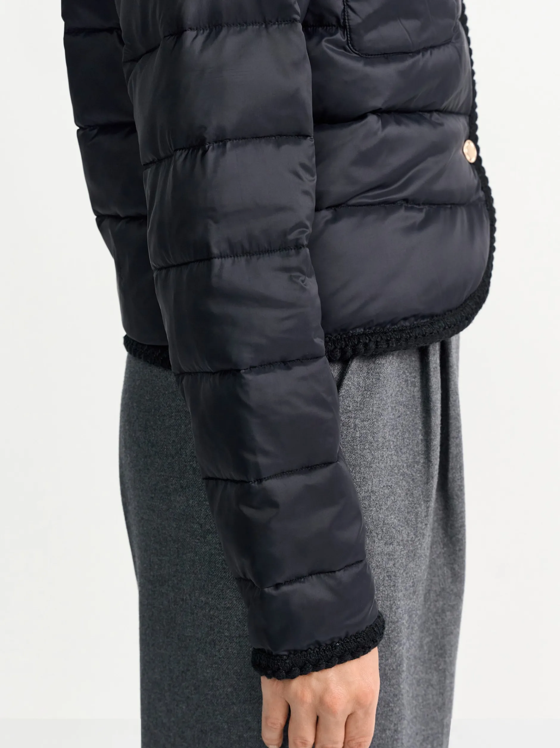 Rich & Royal Damen Steppjacke in schwarz