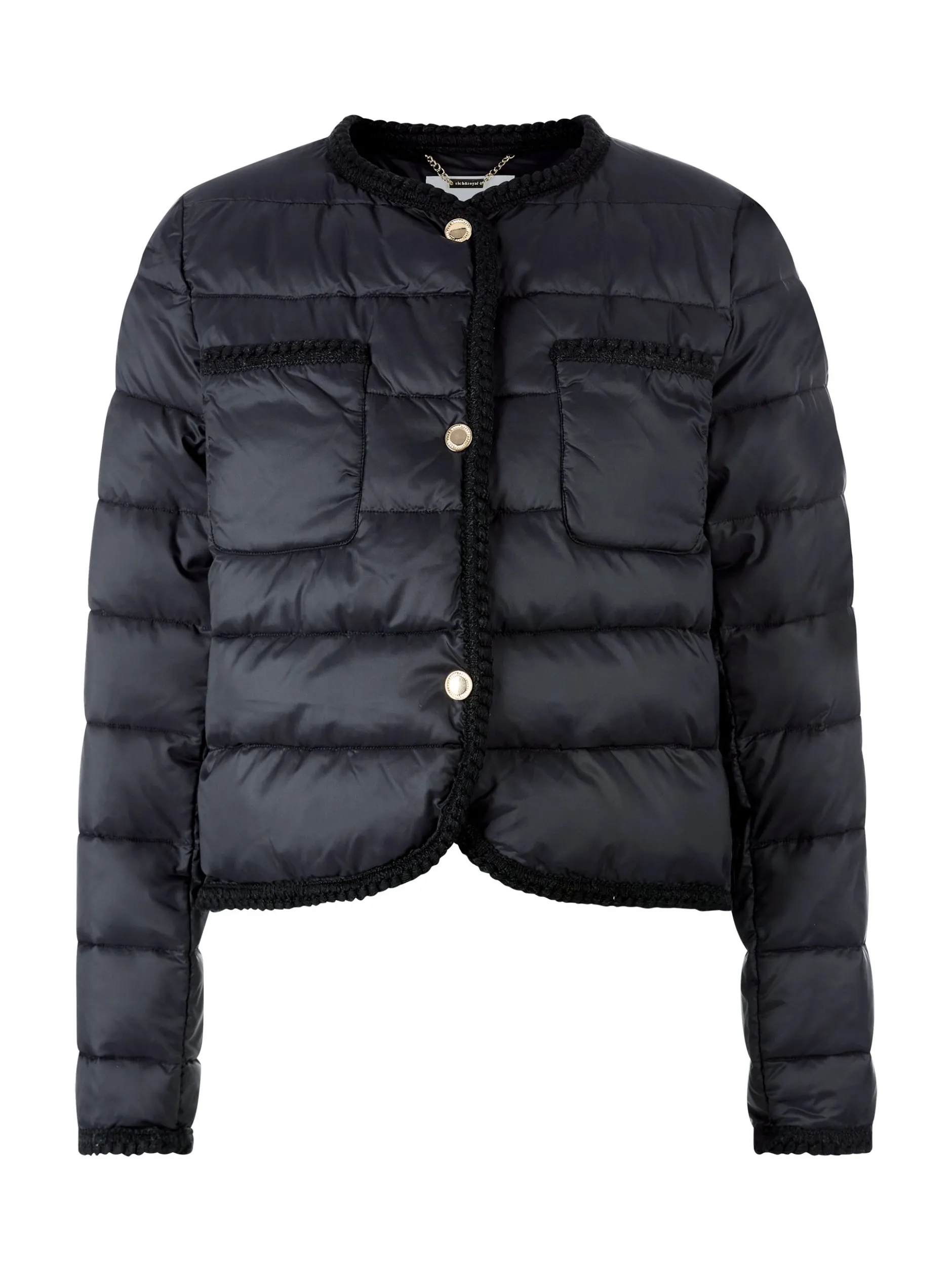 Rich & Royal Damen Steppjacke in schwarz