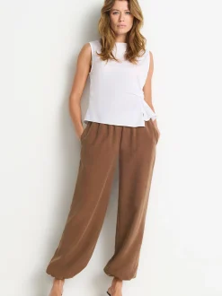 Rich & Royal Damen Stoffhose - Bazaar in kastanie