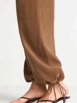 Rich & Royal Damen Stoffhose - Bazaar in kastanie