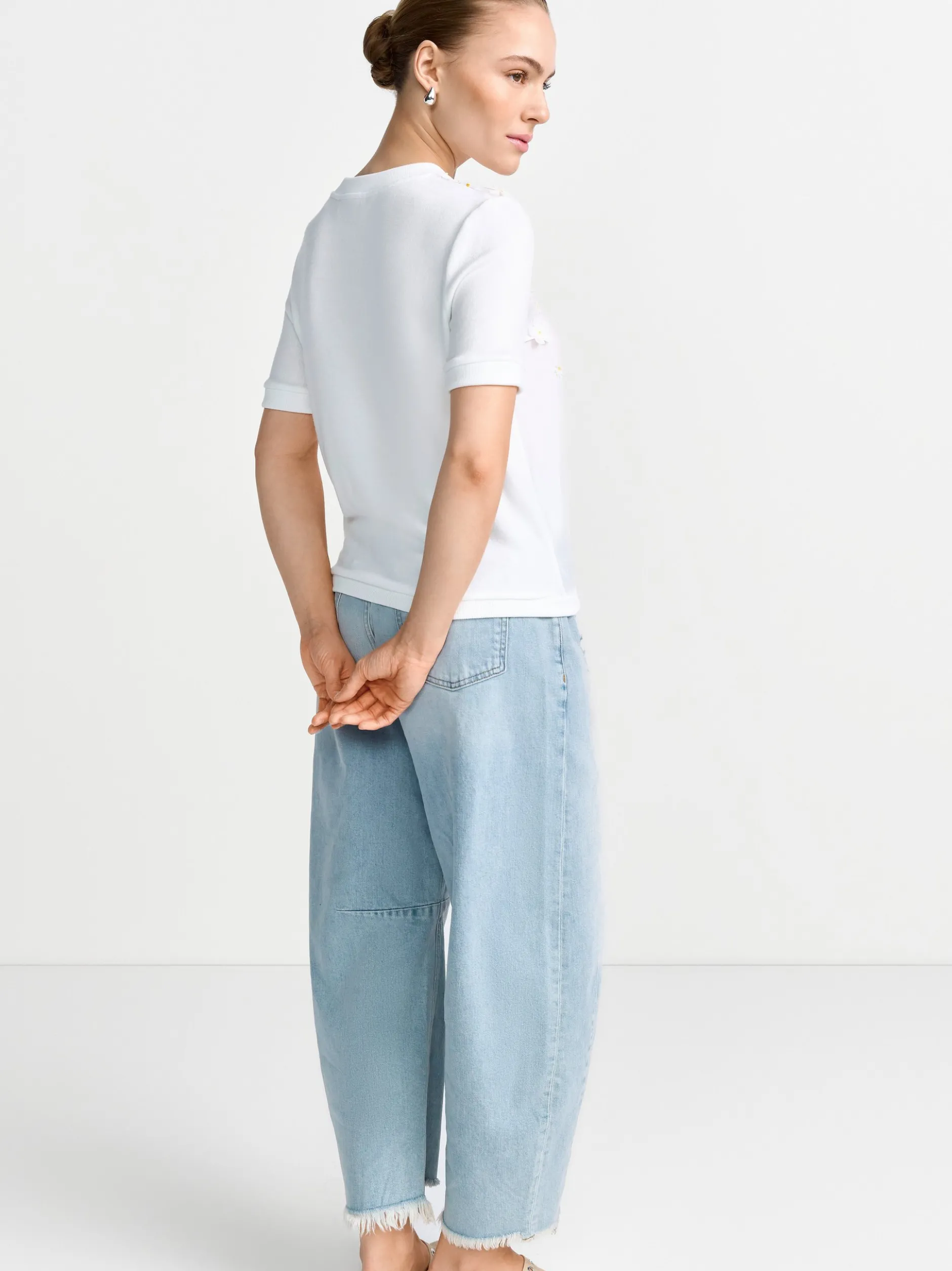Rich & Royal Damen Strickshirt in ecru - Ärmel: langarm