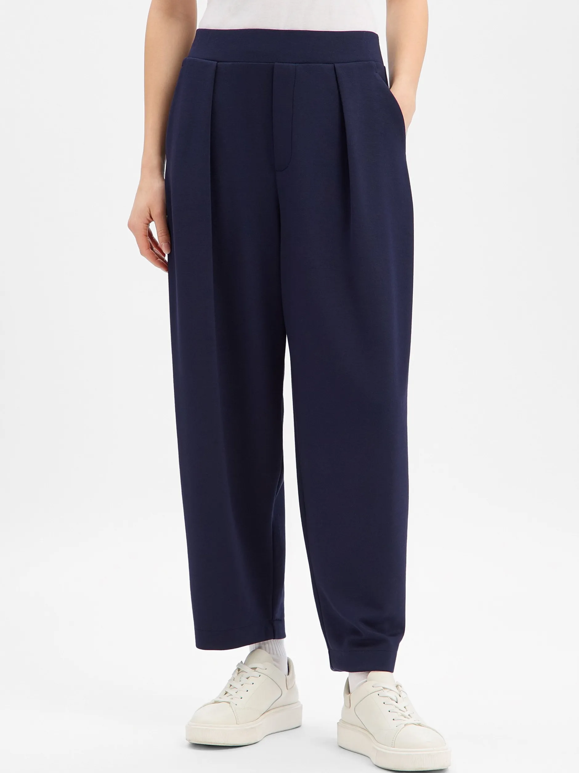 Rich & Royal Damen Sweathose in marine - Länge: lang