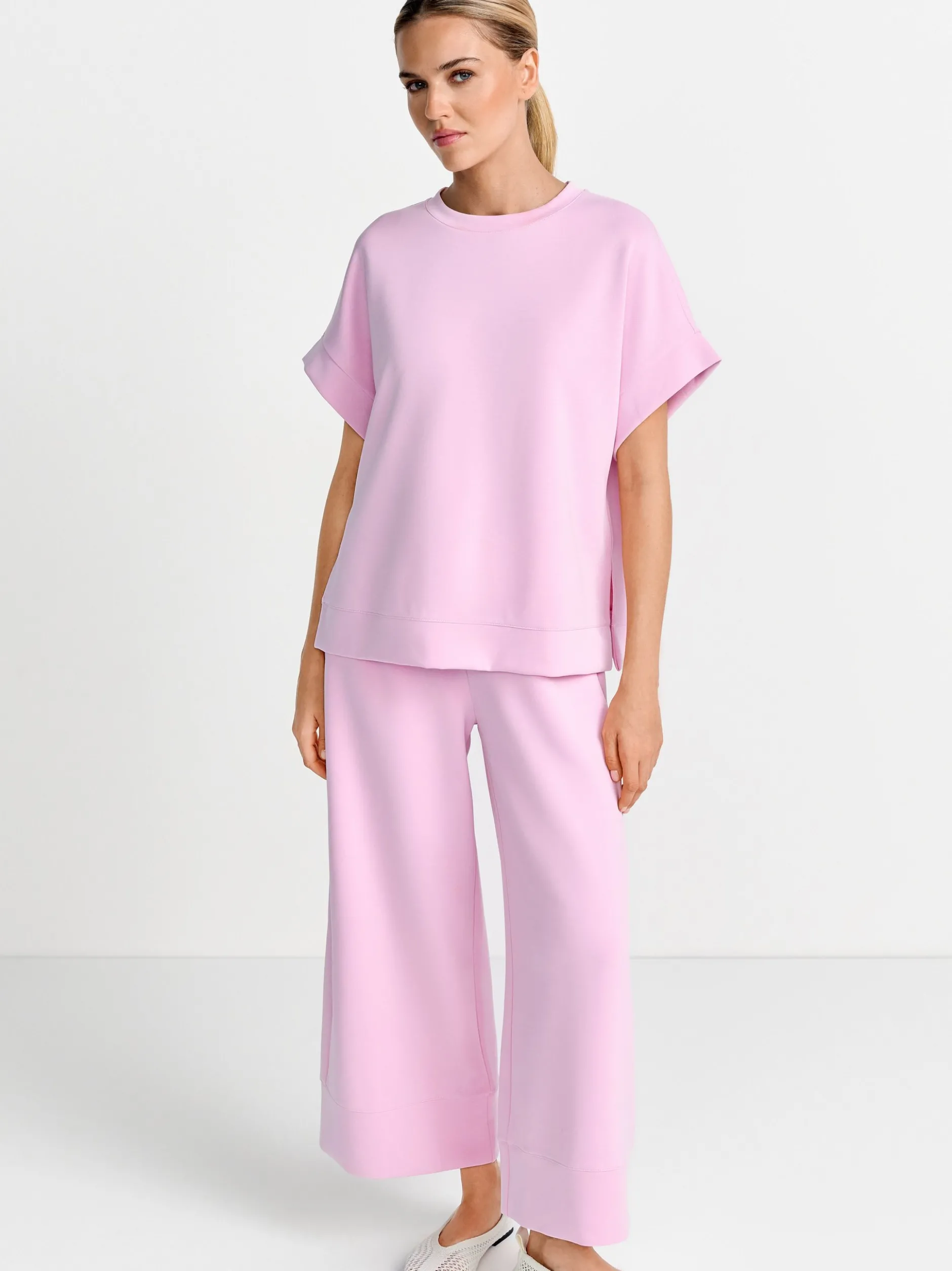 Rich & Royal Damen T-Shirt in rosa - Ärmel: extra kurz