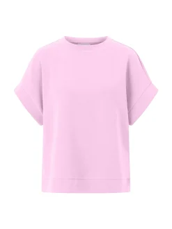 Rich & Royal Damen T-Shirt in rosa - Ärmel: extra kurz
