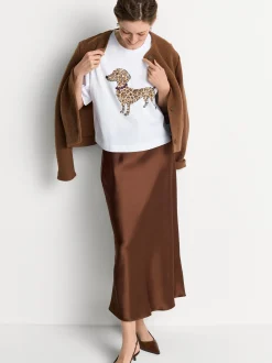Rich & Royal Damen T-Shirt in weiß - Ärmel: kurzarm