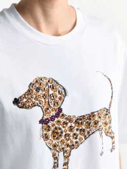 Rich & Royal Damen T-Shirt in weiß - Ärmel: kurzarm