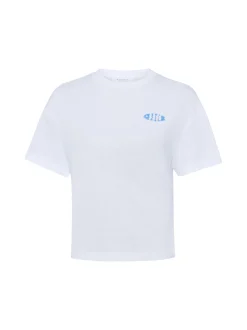 Rich & Royal Damen T-Shirt in weiß blau - Ärmel: kurzarm