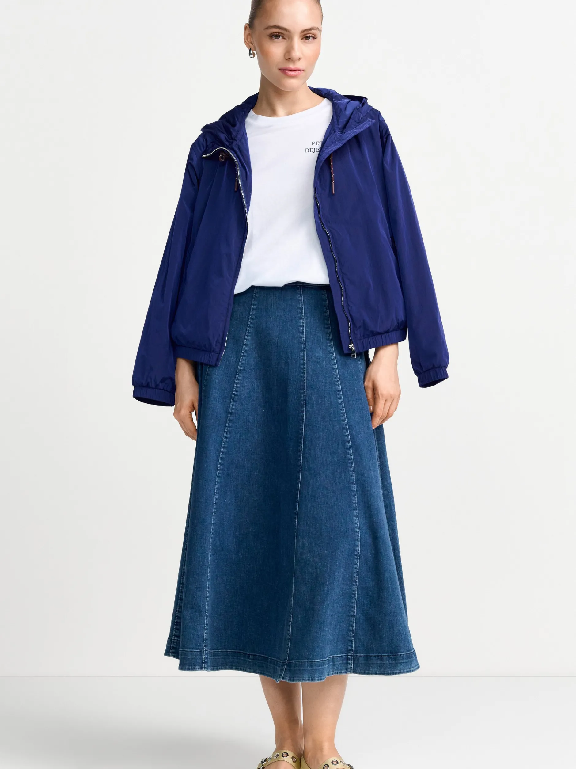 Rich & Royal Damen T-Shirt in weiß mehrfarbig