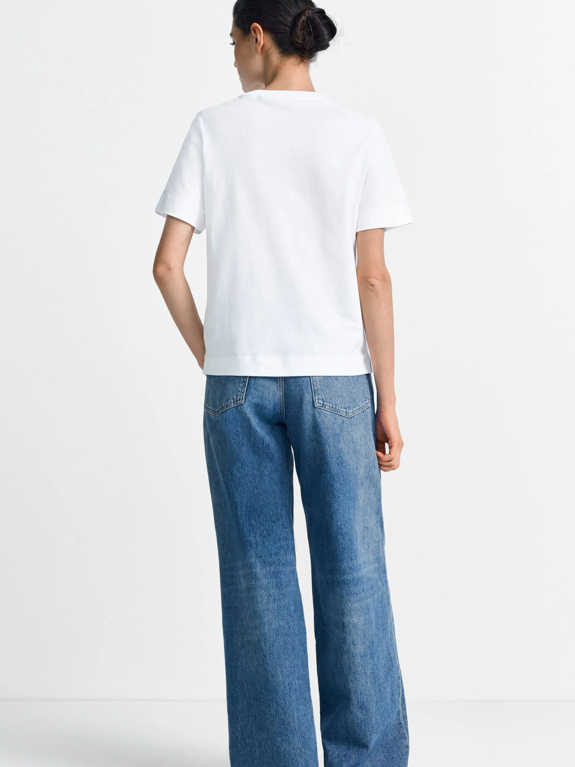 Rich & Royal Damen T-Shirt in weiß braun