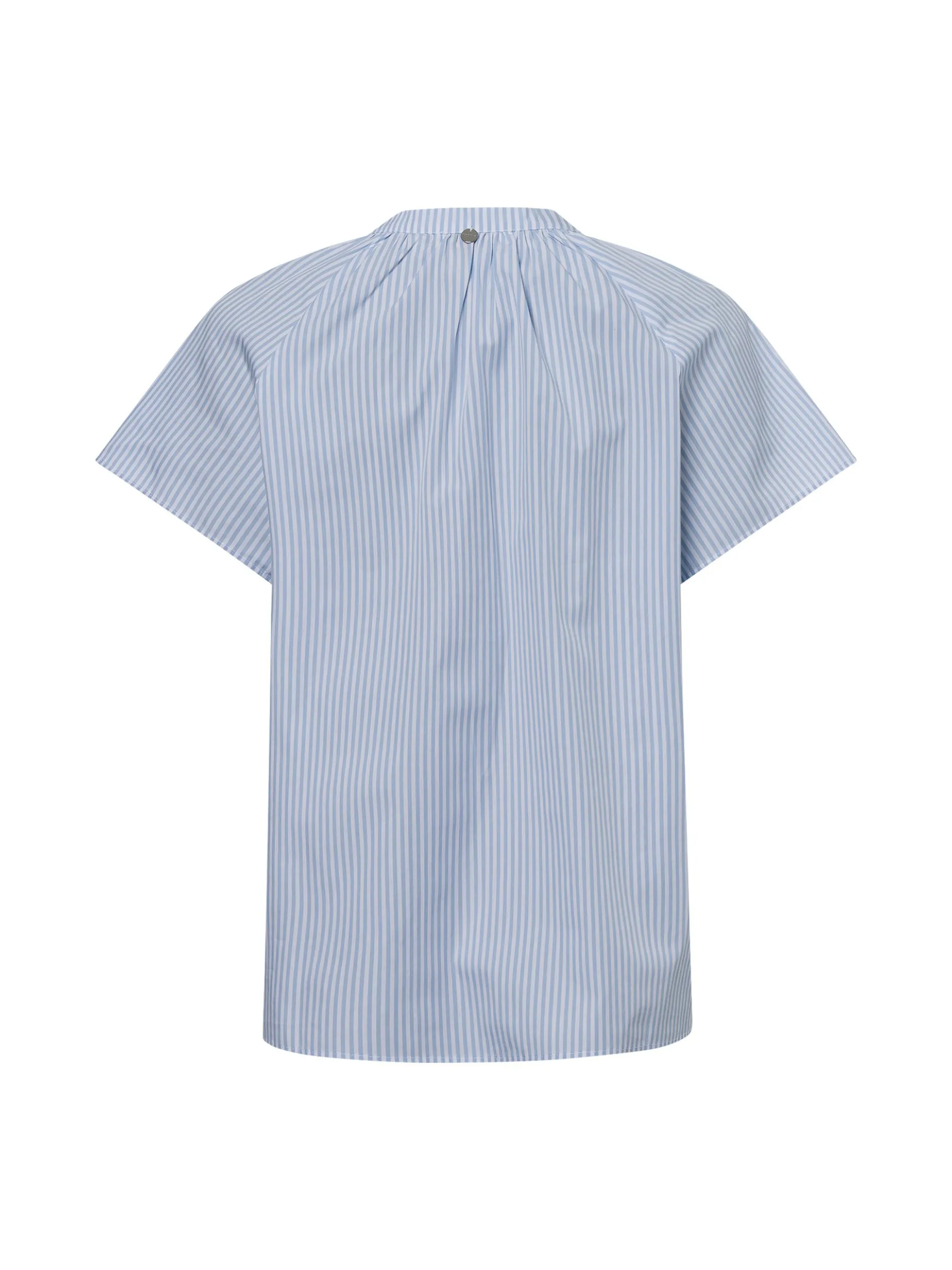 Rich & Royal Damen Tunikabluse in hellblau weiß