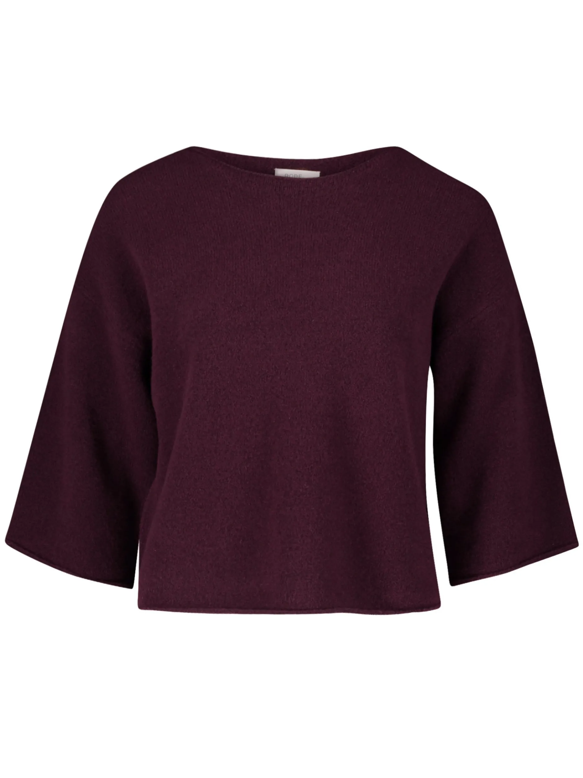 Robe Légère Damen Strickpullover mit Wollanteil in aubergine