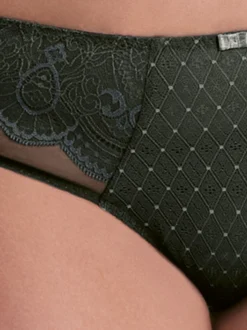 Rosa Faia Damen Taillen Slip - Selma in grün
