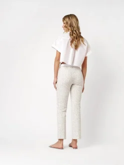Rosner Damen Hose - Alisa Slim in ecru - Länge: mittel