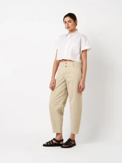 Rosner Damen Hose - Mara Barrel in sand - Länge: mittel