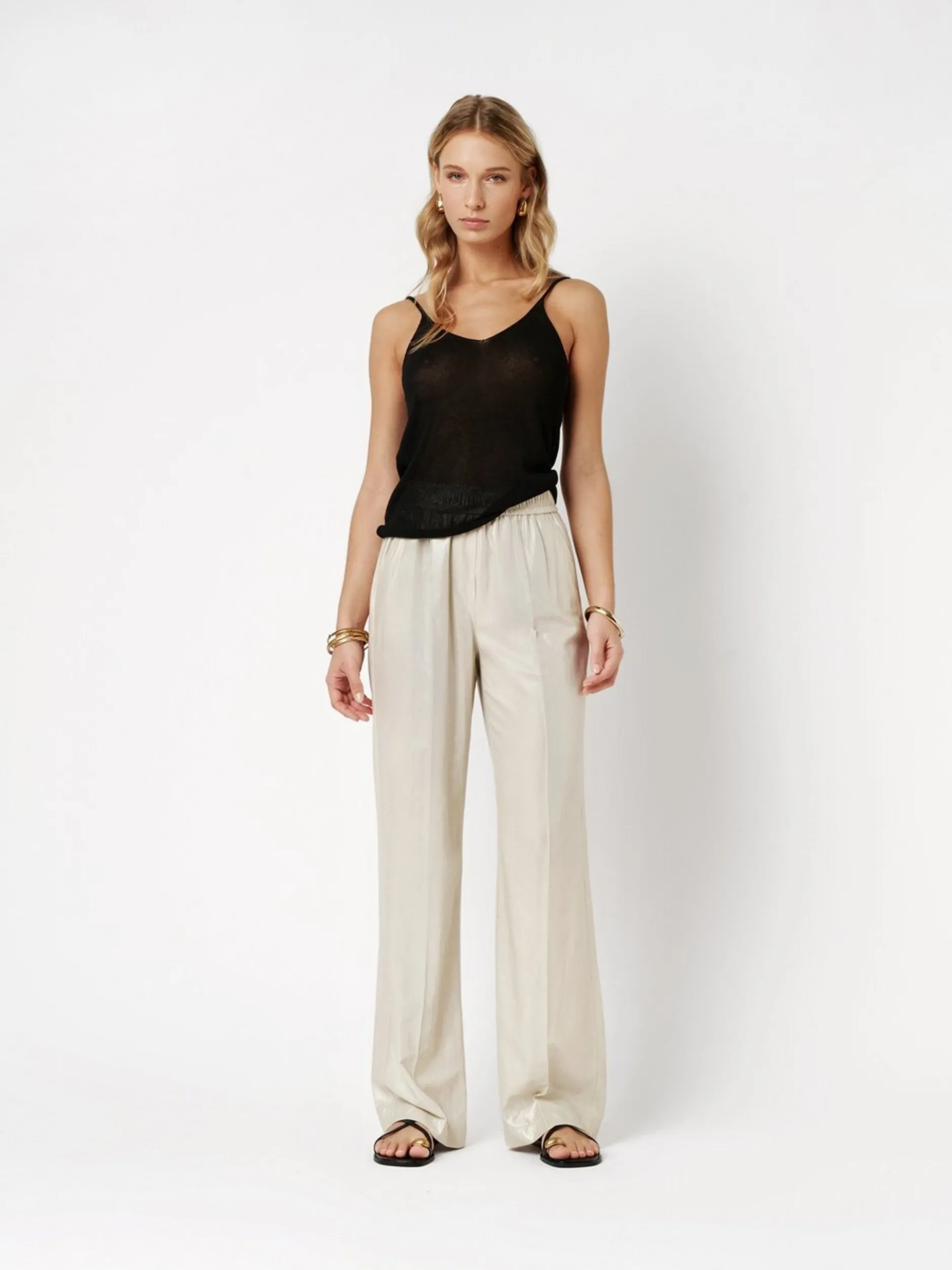 Rosner Damen Hose - Mara Straight in sand - Länge: lang