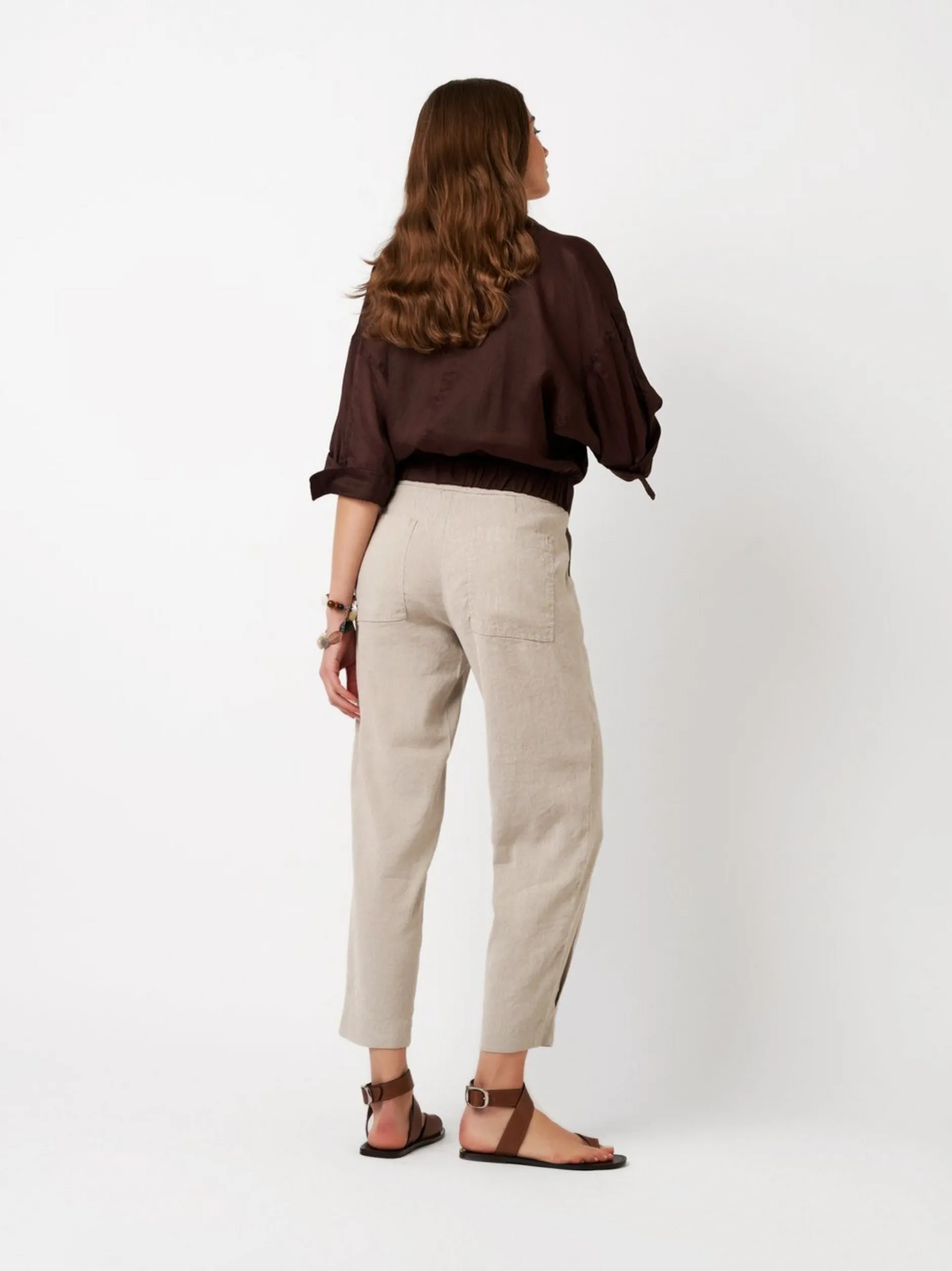 Rosner Damen Hose - Mara Tapered in beige