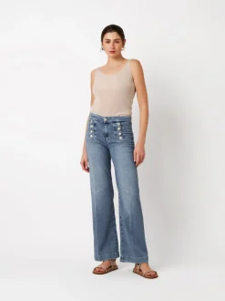 Rosner Damen Jeans - Audrey Sailor in medium stone denim