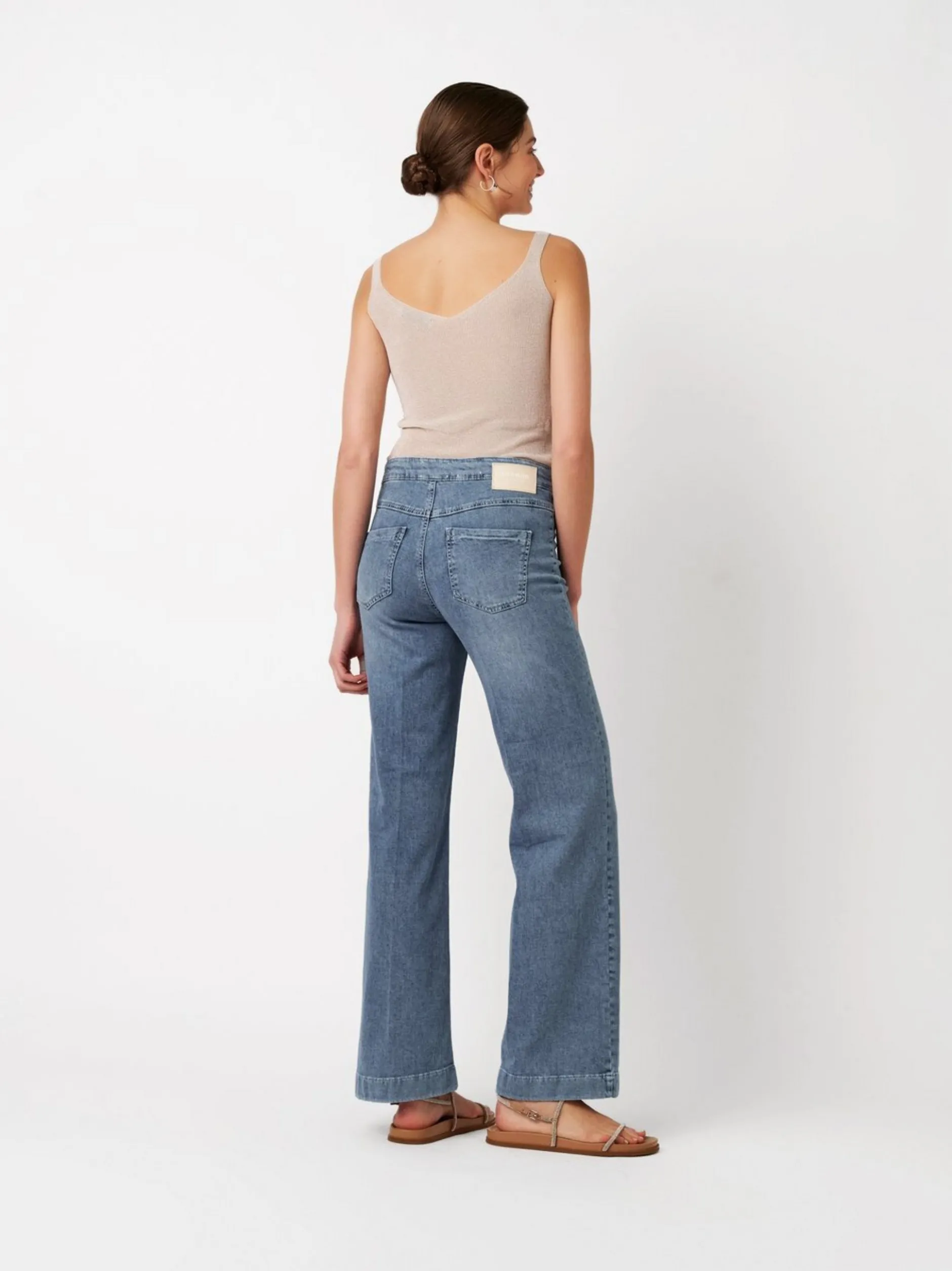 Rosner Damen Jeans - Audrey Sailor in medium stone denim