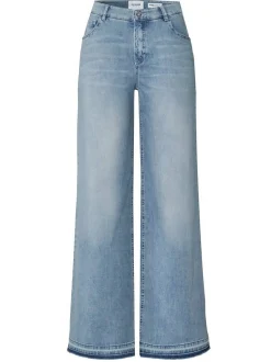 Rosner Damen Jeans - Audrey Wide in medium stone denim
