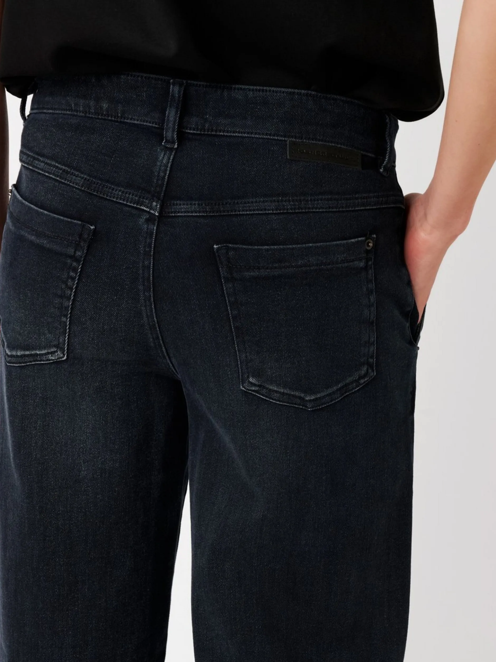 Rosner Damen Jeans - Audrey Wide in dark stone