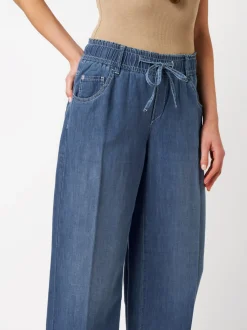 Rosner Damen Jeans - Masha Wide in medium stone denim