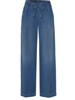 Rosner Damen Jeans - Masha Wide in medium stone denim