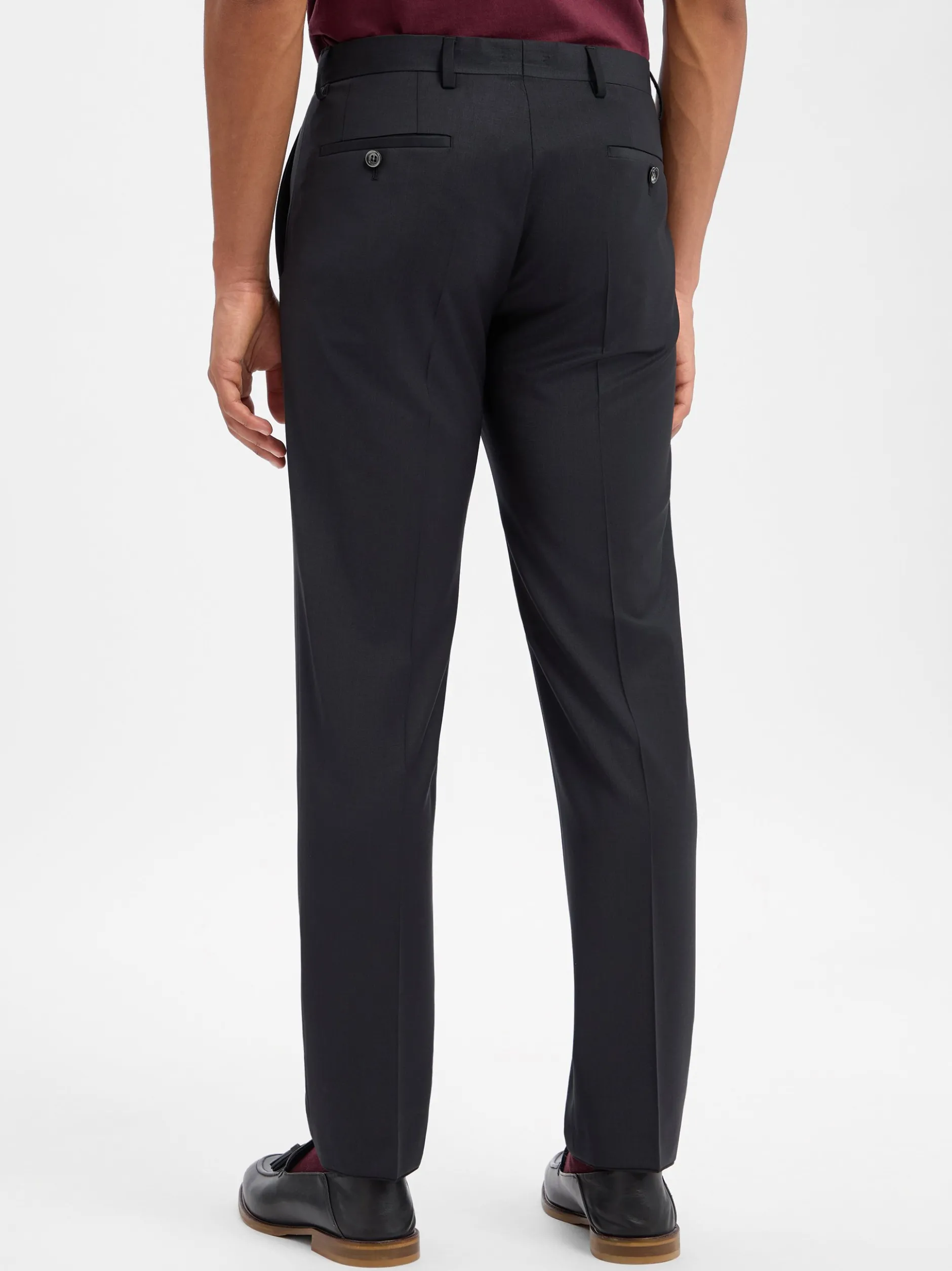 Roy Robson Herren Baukasten-Hose in schwarz