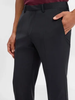 Roy Robson Herren Baukasten-Hose in schwarz