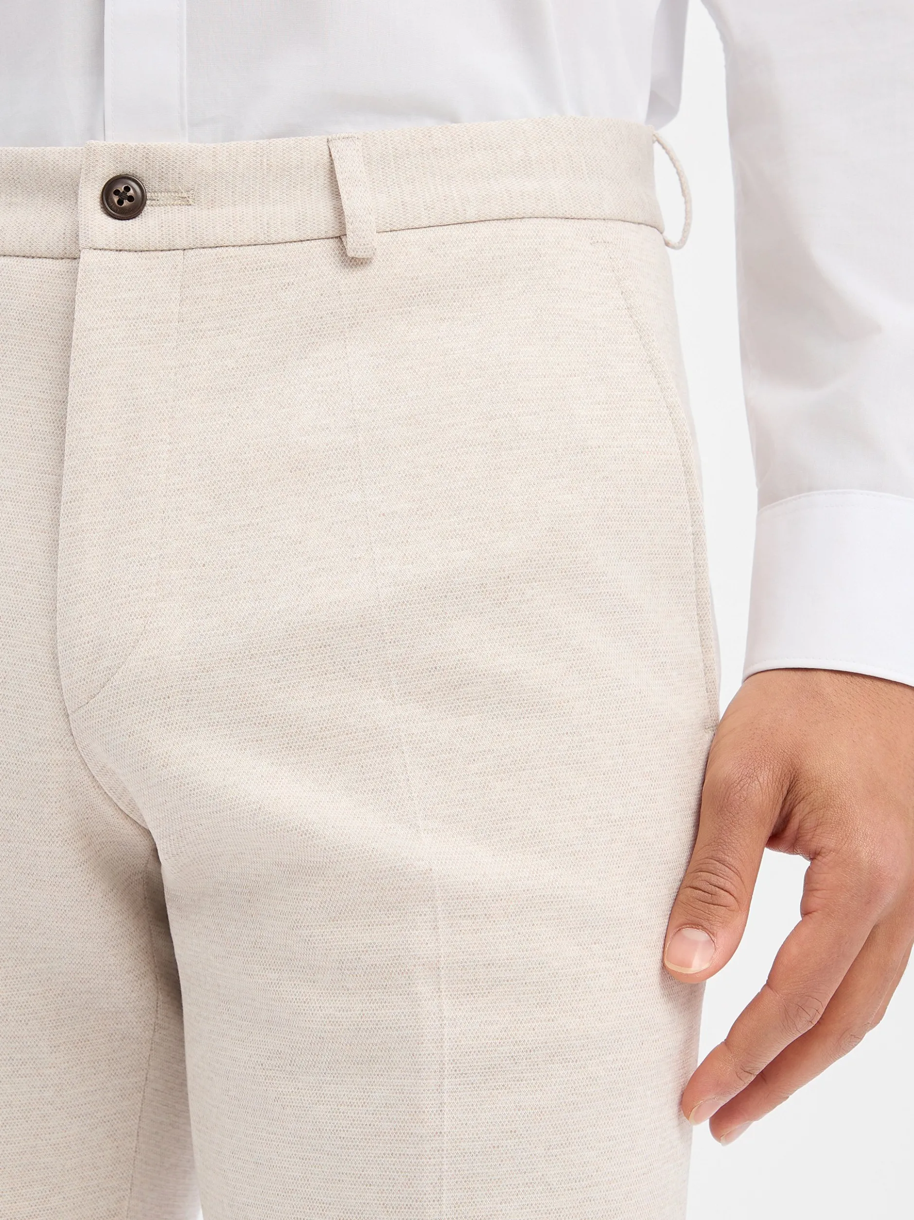 Roy Robson Herren Baukasten-Hose in beige