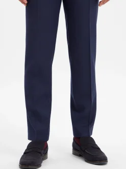 Roy Robson Herren Baukasten-Schurwoll-Hose in marine