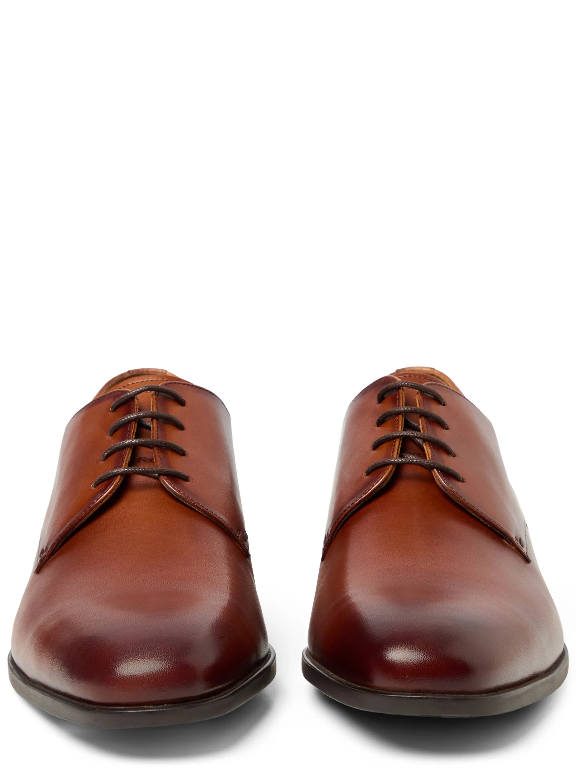 Roy Robson Herren Schnürschuhe in cognac