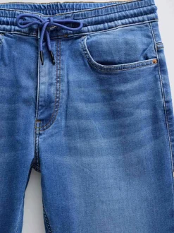 Salsa Jeans Herren Hose - Regular Jogger S-Activ in medium stone