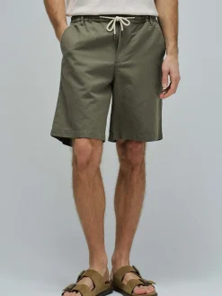 Salsa Jeans Herren Shorts in oliv