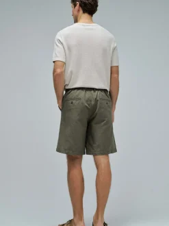 Salsa Jeans Herren Shorts in oliv