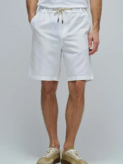 Salsa Jeans Herren Shorts in weiß