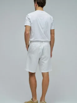 Salsa Jeans Herren Shorts in weiß