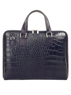 Samantha Look Damen Aktentasche in blau