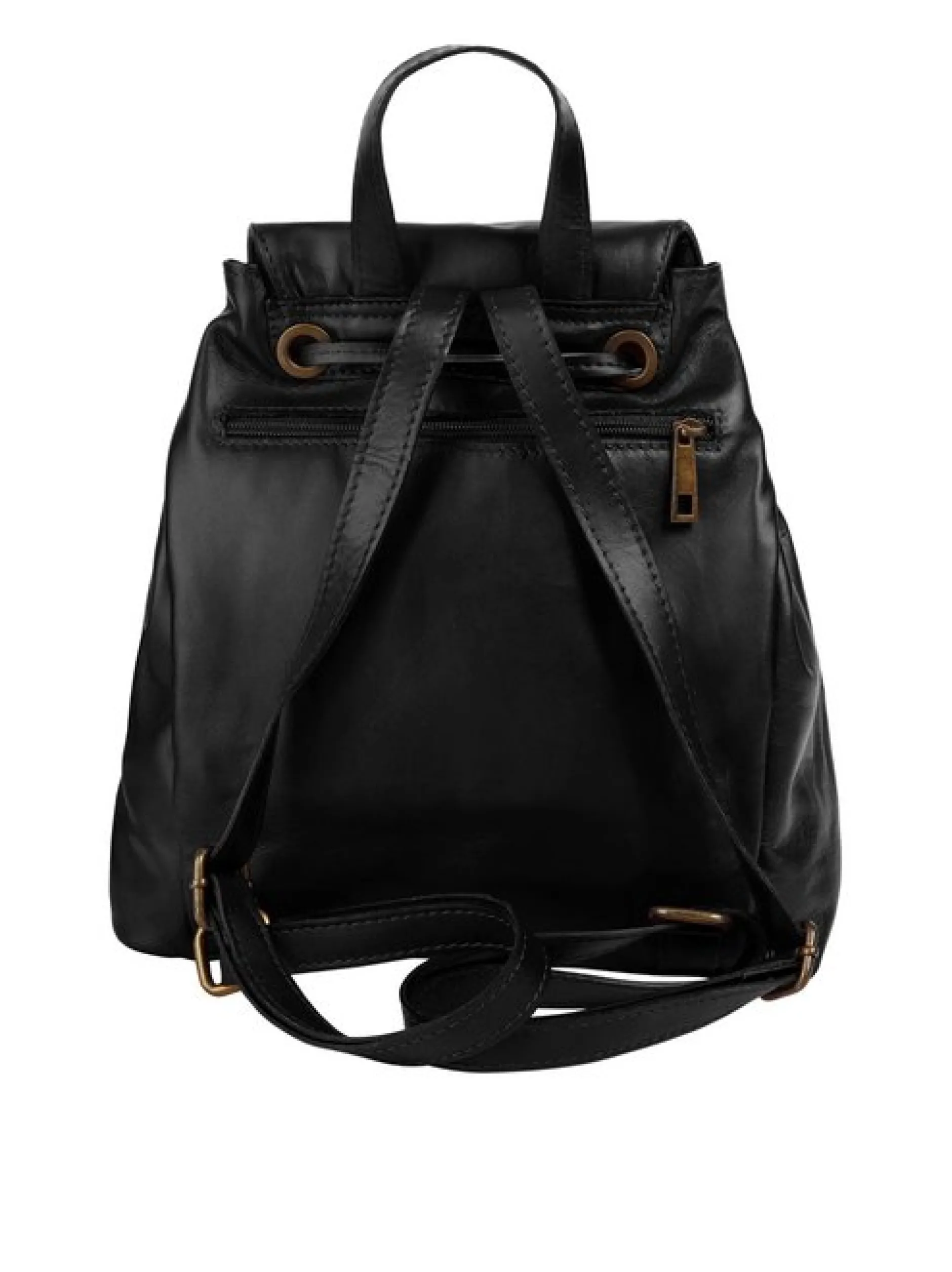 Samantha Look Damen Cityrucksack in schwarz