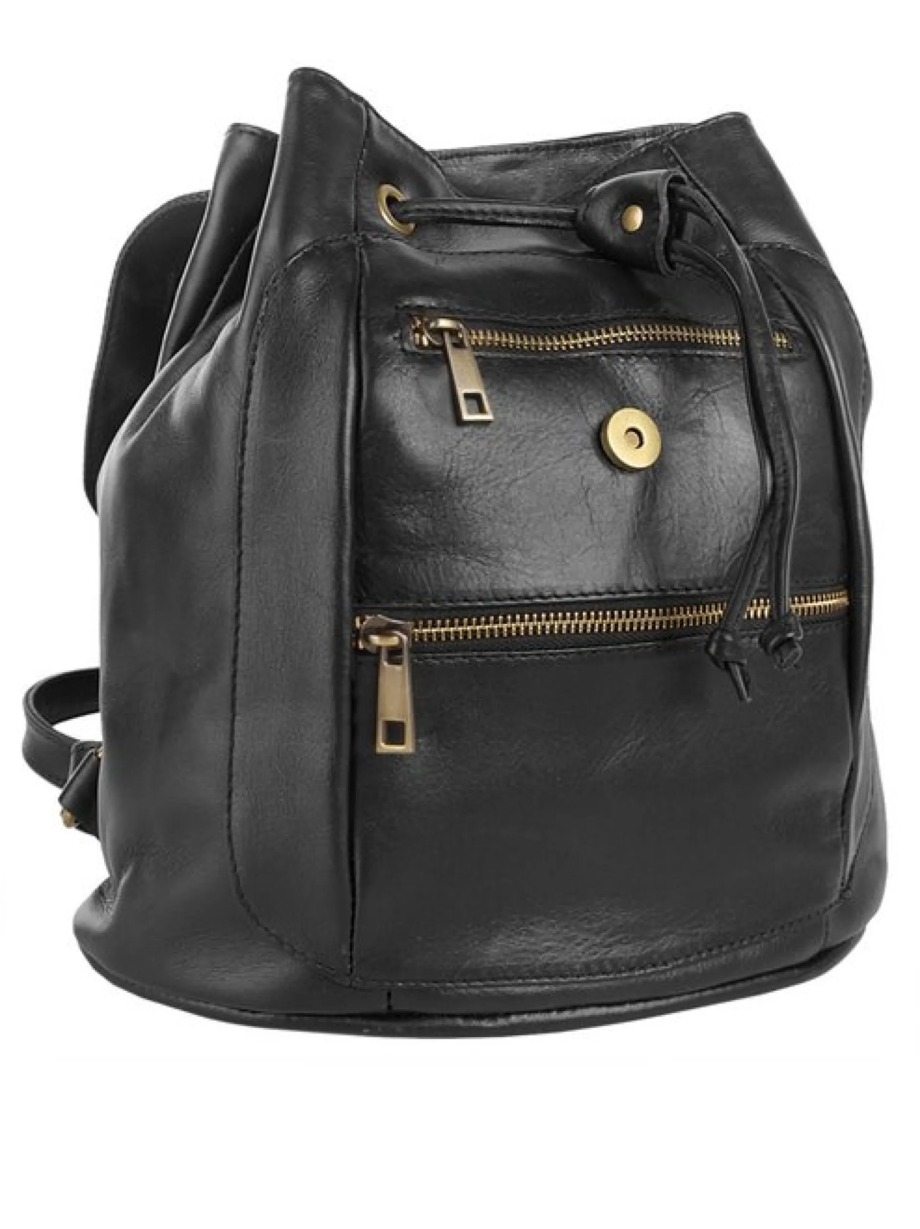 Samantha Look Damen Cityrucksack in schwarz