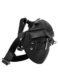 Samantha Look Damen Gürteltasche in schwarz