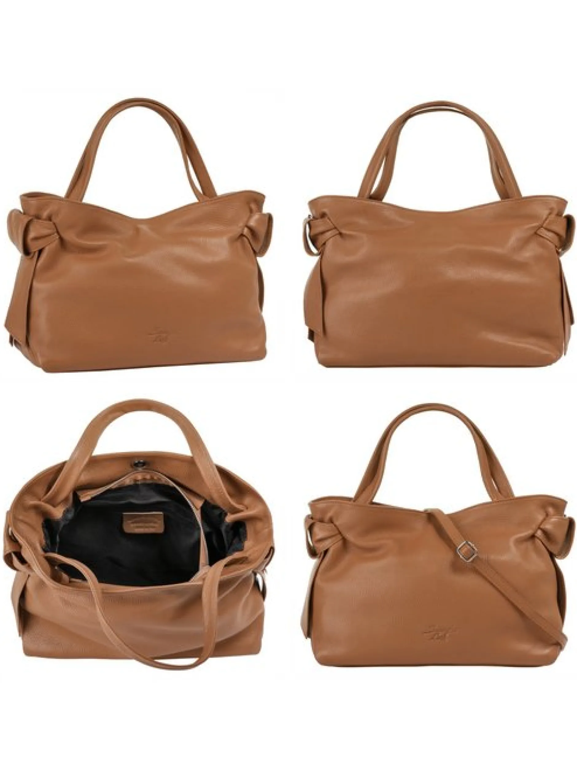 Samantha Look Damen Handtasche in cognac