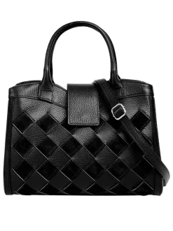 Samantha Look Damen Handtasche in schwarz