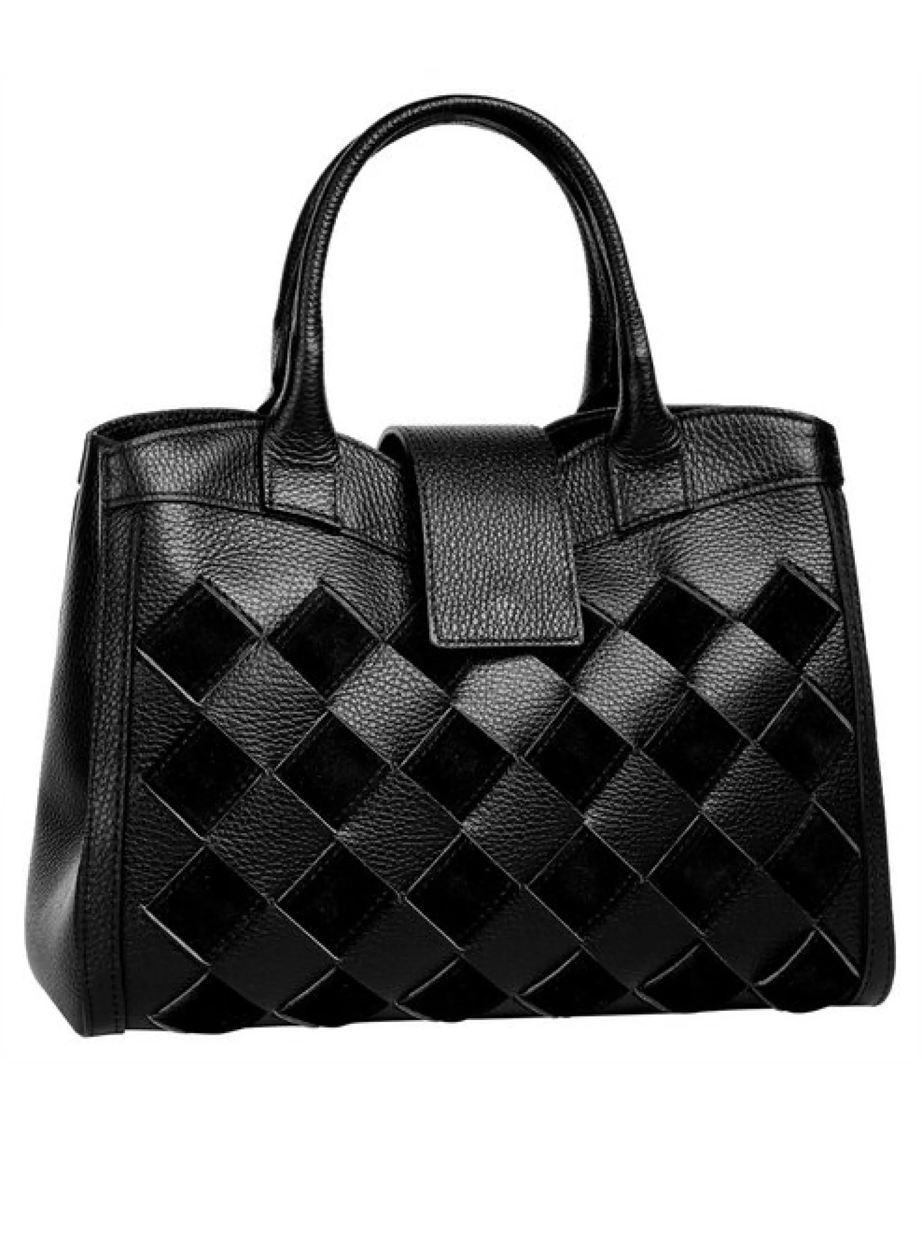 Samantha Look Damen Handtasche in schwarz