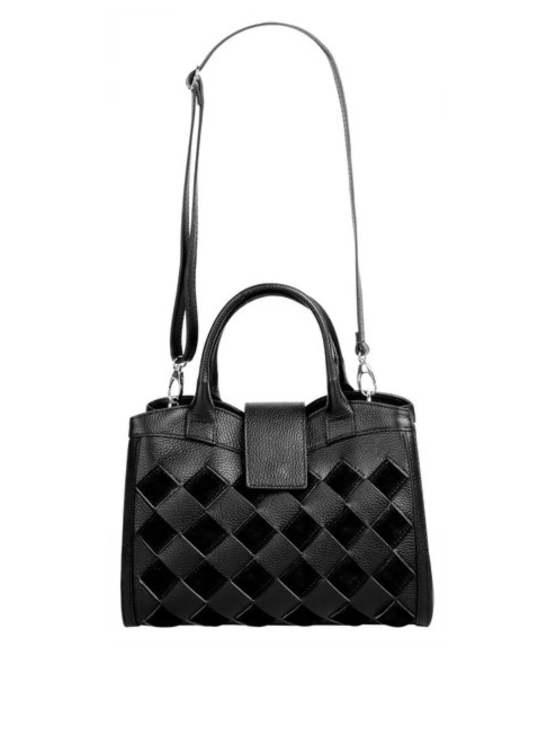 Samantha Look Damen Handtasche in schwarz