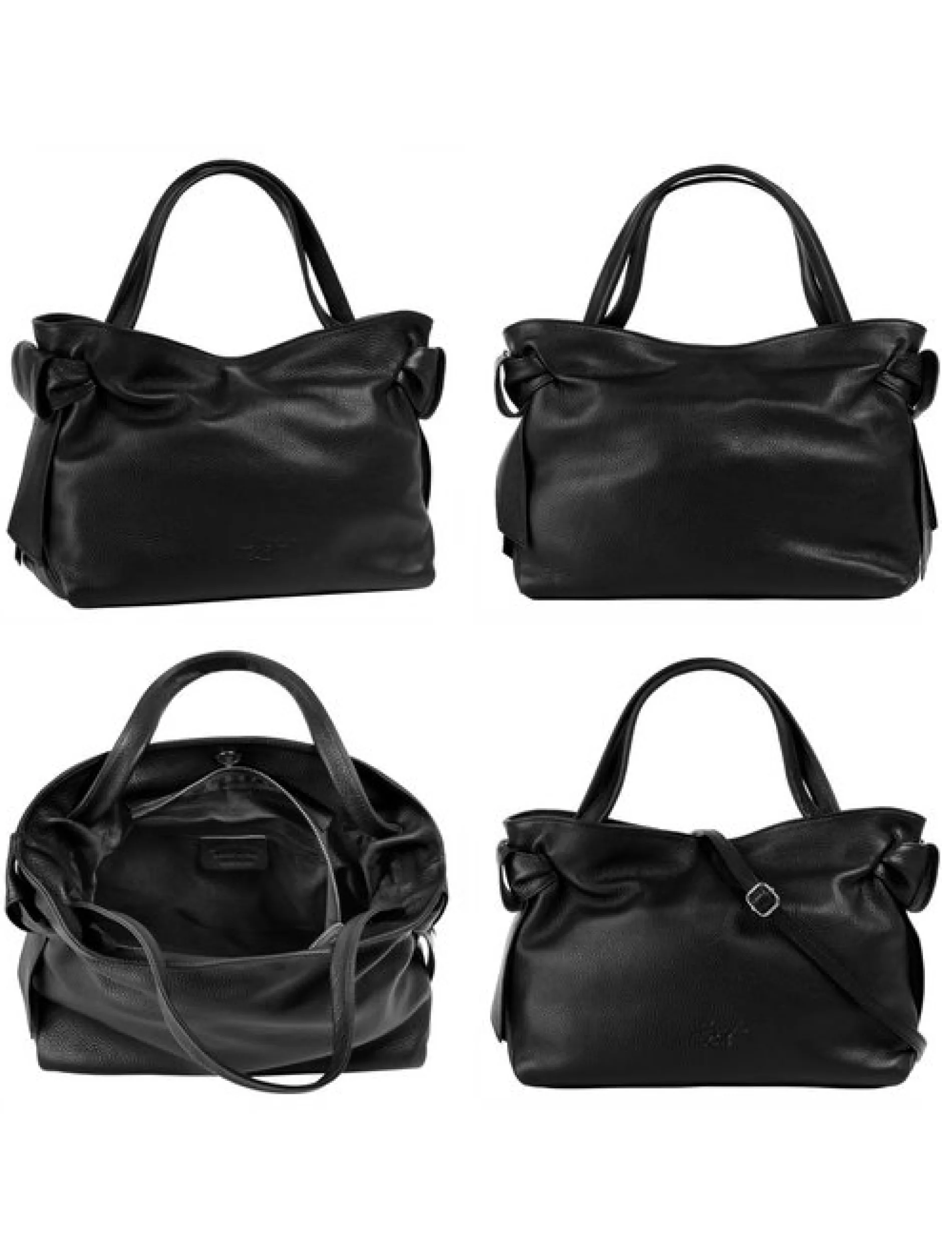 Samantha Look Damen Handtasche in schwarz