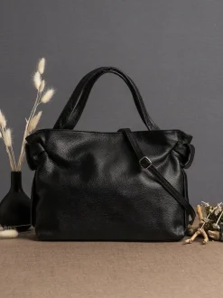 Samantha Look Damen Handtasche in schwarz